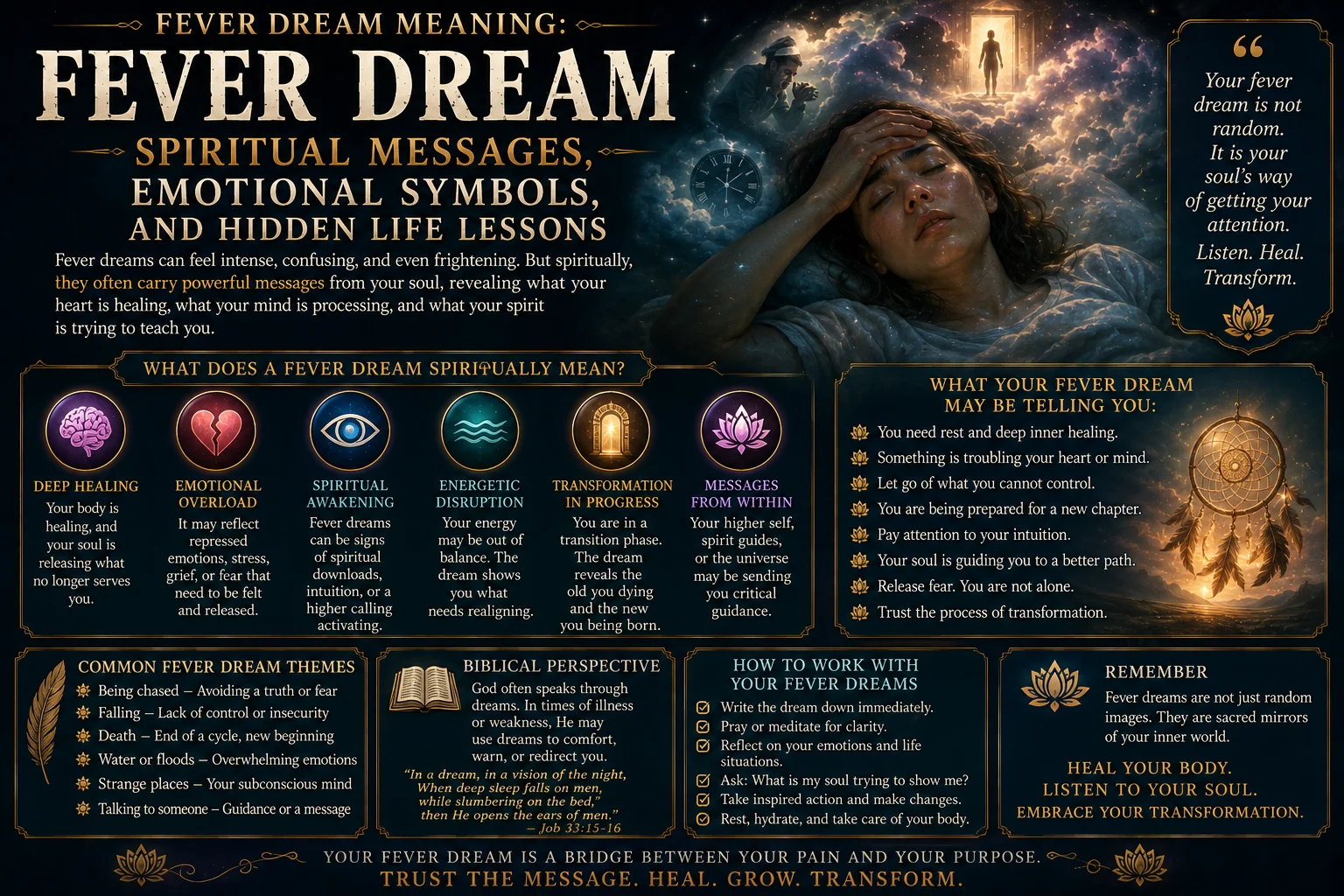 Fever Dream Meaning: Spiritual Messages, Emotional Symbols, and Hidden Life Lessons