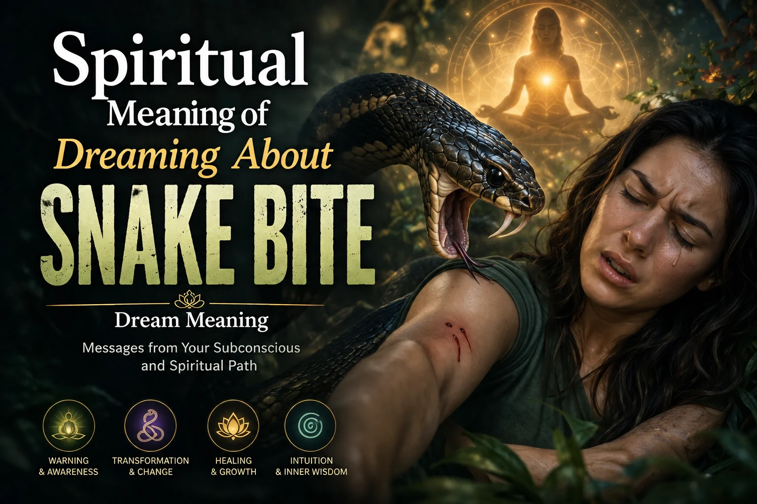 Spiritual Meaning of Dreaming About Snake Bite