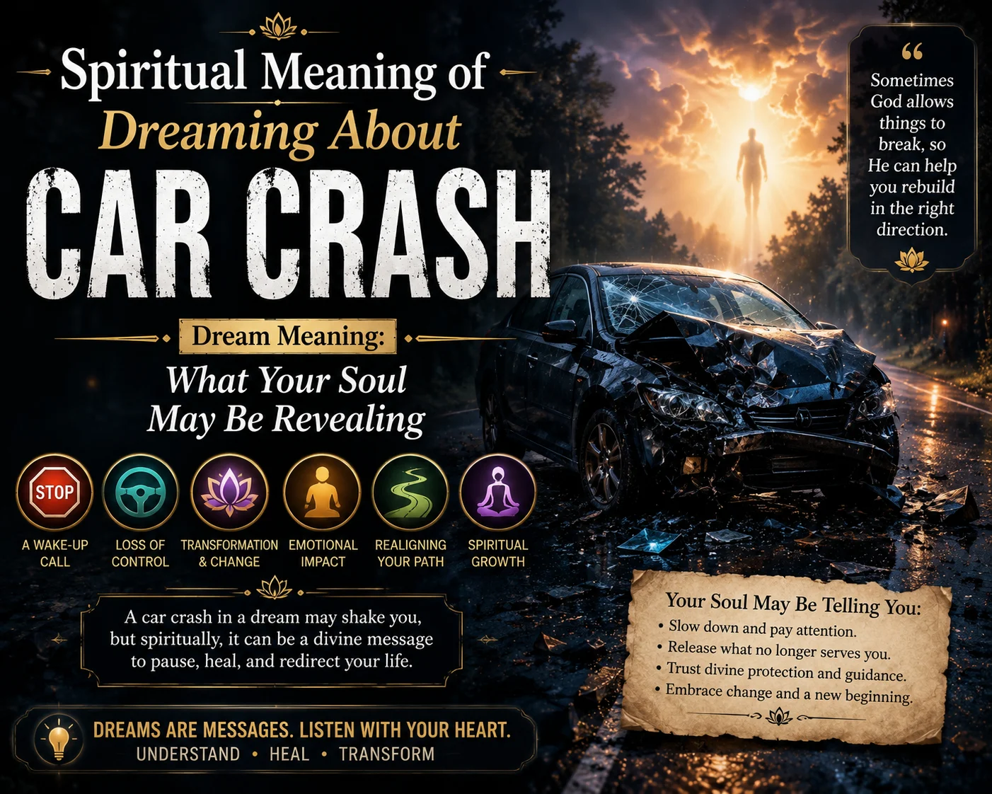 Spiritual Meaning of Dreaming About Car Crash Dream Meaning: What Your Soul May Be Revealing