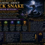 Spiritual Meaning of Dreaming About Black Snake Dream Meaning: A Deep Guide to Transformation, Fear, and Inner Wisdom