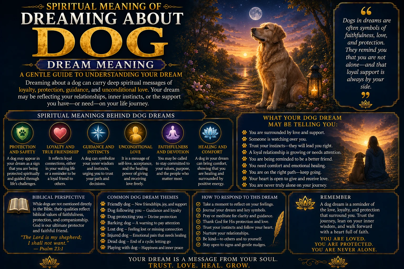 Spiritual Meaning of Dreaming About Dog Dream Meaning: A Gentle Guide to Understanding Your Dream