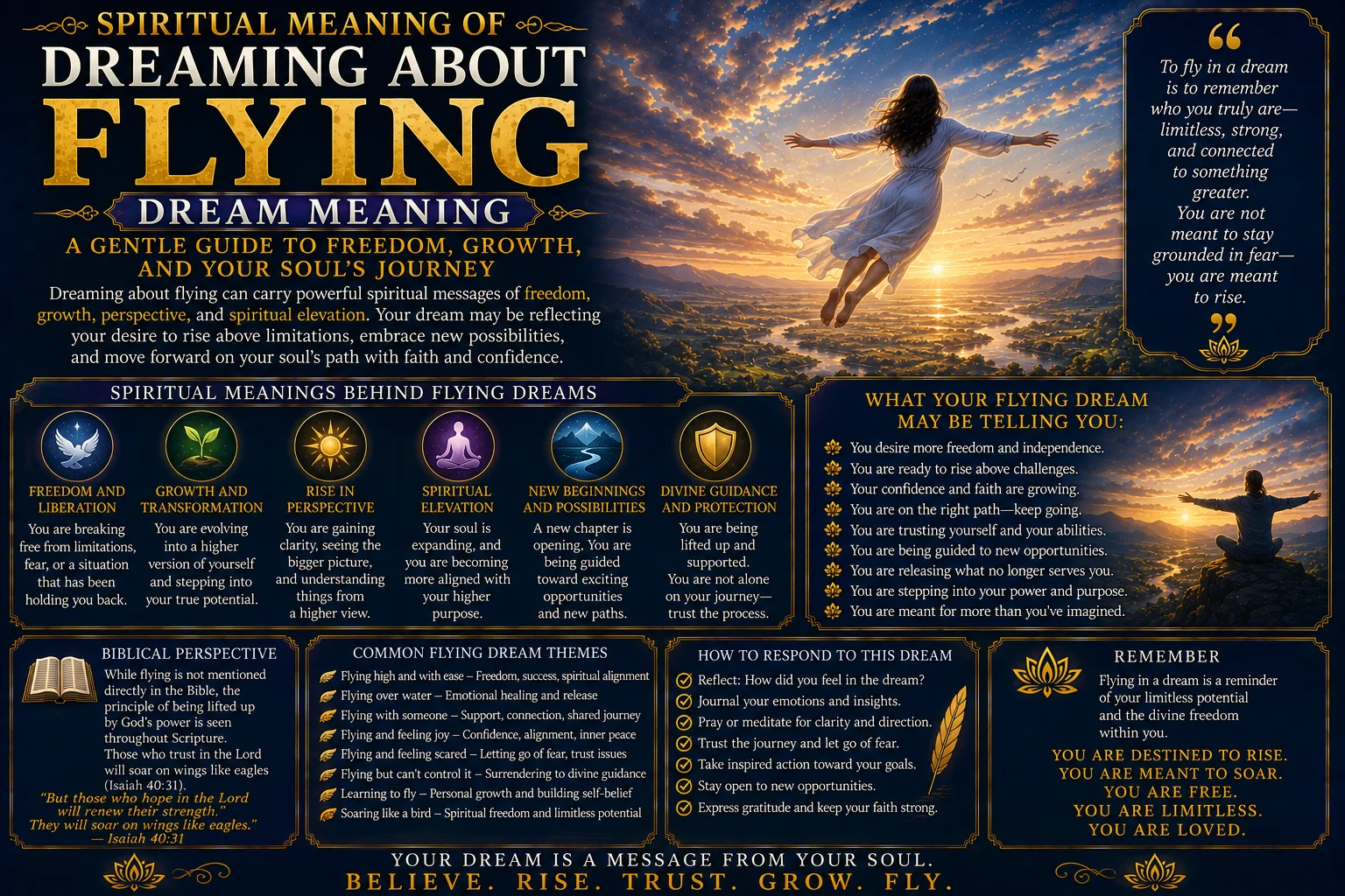 Spiritual Meaning of Dreaming About Flying Dream Meaning: A Gentle Guide to Freedom, Growth, and Your Soul's Journey